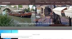 Desktop Screenshot of lacapitane.fr